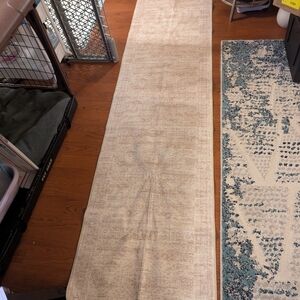 Beige Runner Rug